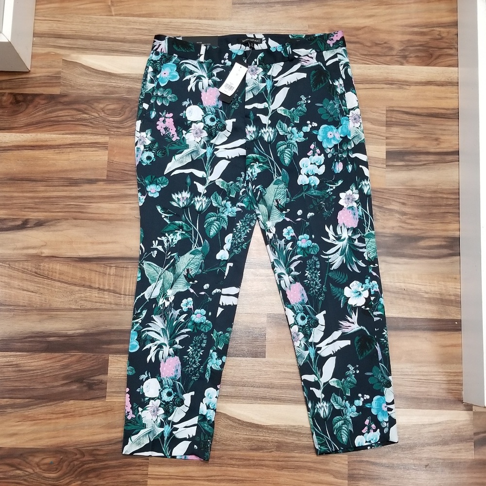 NWT Gorgeous Banana Republic Printed Avery Slacks